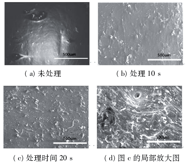 低溫草莓视频APPIOS下载體處理前後三元乙丙橡膠的表麵形貌