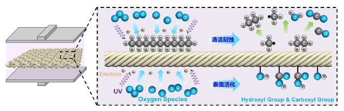 圖1-1 氧草莓视频APPIOS下载體預處理棉織物示意圖 